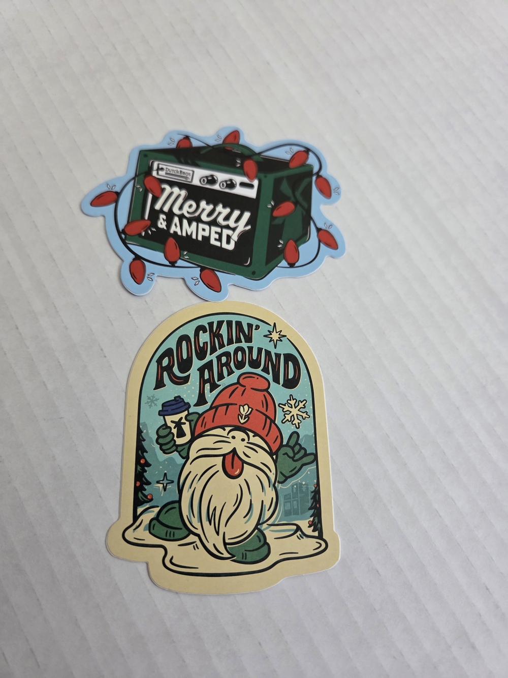 Dutch Bros authentic stickers from previous sticker drops